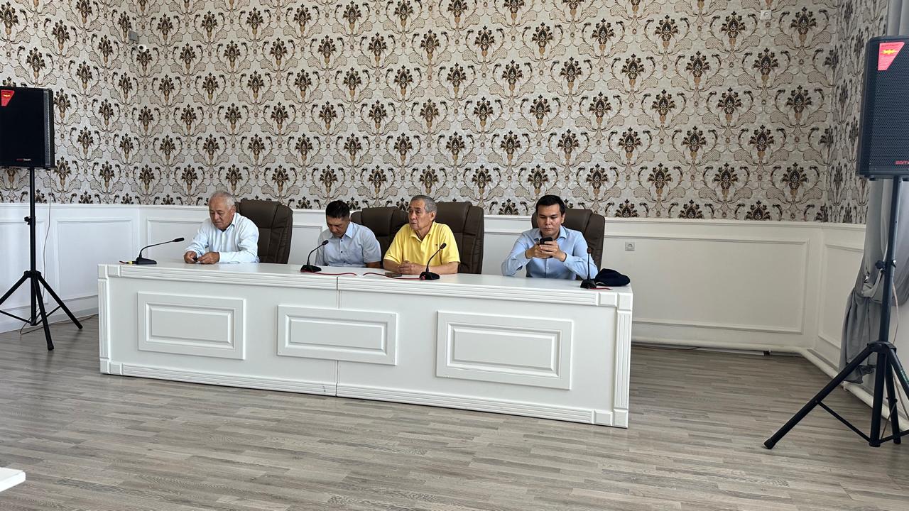 Рабочая поездка в Мартукский район