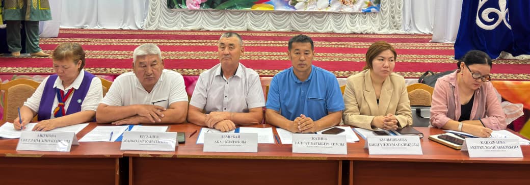 Очередное выездное заседание Общественного совета Кобдинского района