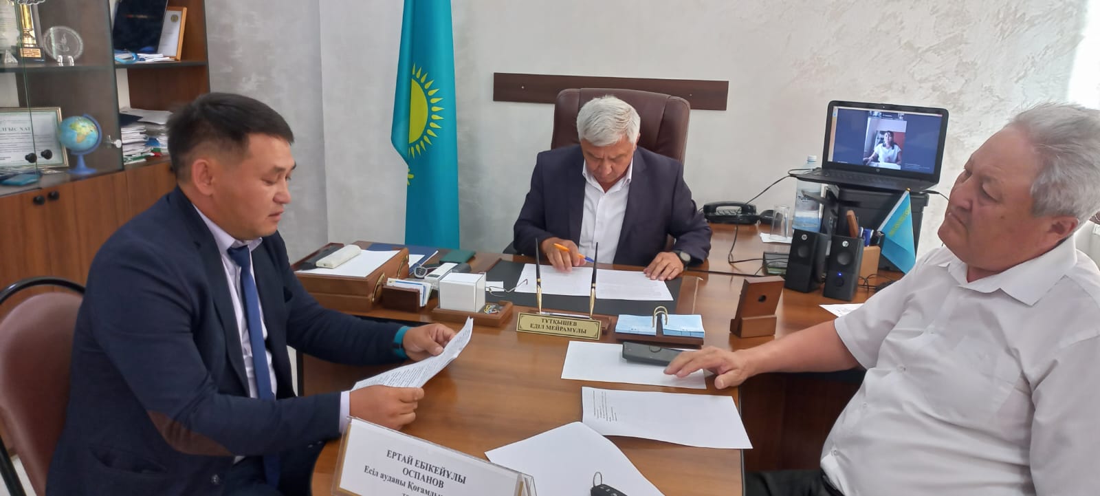 Заседание Общественного совета Есильского района
